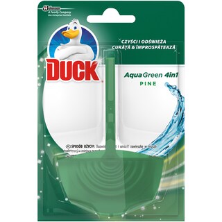Duck | Odorizant toaleta Aqua Green 4in1 Pine 40g