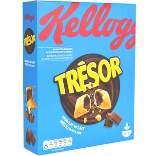 Kellogg's | Cereale cu ciocolata cu lapte Tresor 450g
