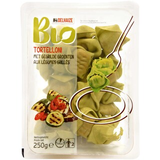 Delhaize Bio | Tortelloni cu legume la gratar 250g