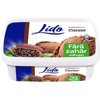 Lido | Inghetata cu cacao, fara zahar adaugat 1000ml
