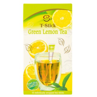T-Stick | Ceai verde cu aroma de lamaie 15x1.9g