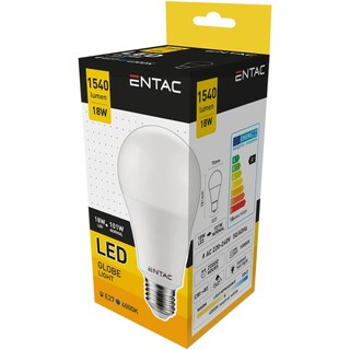 Entac | Bec LED E27 18W (101W) 4000K