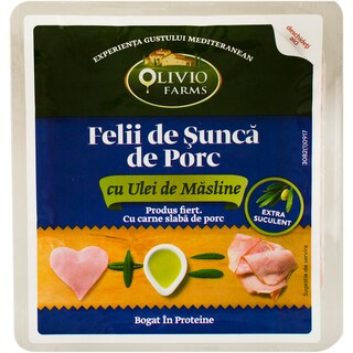 Olivio | Sunca de porc cu ulei de masline 160g