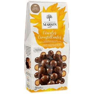 Les Confiseries de Marion | Cereale invelite in ciocolata cu caramel si sare 190g