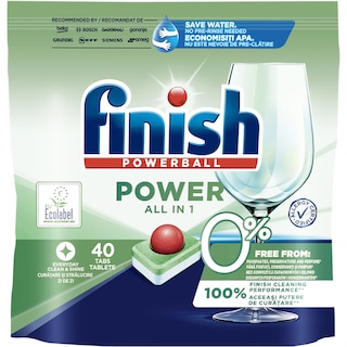 Finish | Zero | Detergent de vase 40 tablete