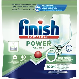 Finish | Zero | Detergent de vase 40 tablete