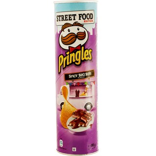 Pringles | Chips cu aroma de gratar 190g