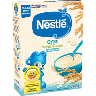 Nestle | Pudra de cereale pe baza de orez  250g