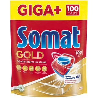Somat | Gold | Detergent pentru masina de spalat vase, 100 tablete