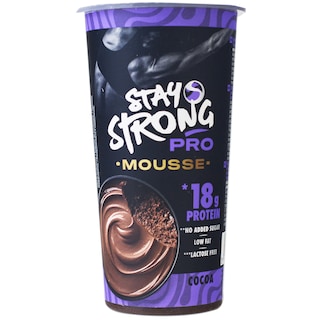 Stay Strong | Mousse proteic cu cacao 165g