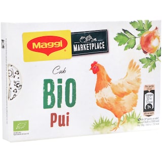Maggi | Marketplace | Cub instant  bio cu gust de pui 80g