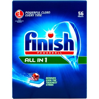 Finish | Detergent pentru masina de spalat vase All in One 56 de tablete