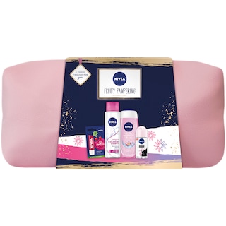 Nivea | Set cadou balsam de buze, sampon, gel de dus, roll on