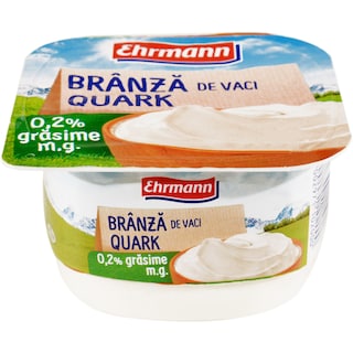 Ehrmann | Branza proaspata de vaci 0.2% grasime 250g