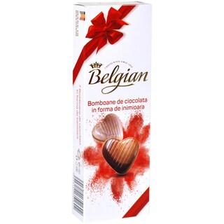 The Belgian | Bomboane de ciocolata in forma de inimioara 65g