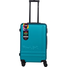 French Bull | Geanta de voiaj cu roti, Turcoaz, 43.5x25x67cm