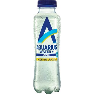 Aquarius | Bautura racoritoare  necarbogazoasa cu gust de lamaie, cu zinc 400ml