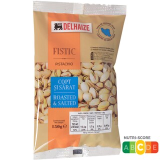 Delhaize | Fistic copt si sarat 150g
