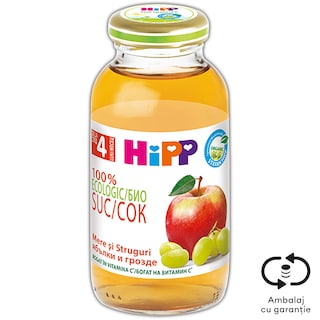 Hipp | Suc bio de mere si struguri 200ml