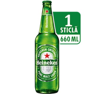 Heineken | Bere blonda 0.66L