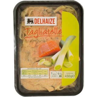 Delhaize | Tagliatelle cu somon 450g