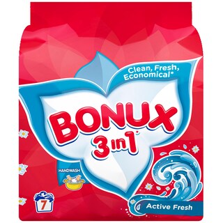 Bonux | Detergent manual pudra Active fresh 400g
