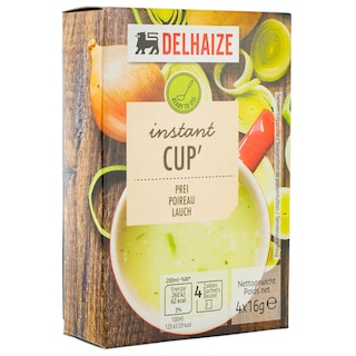 Delhaize | Supa instant de praz 4 bucati 4x16g