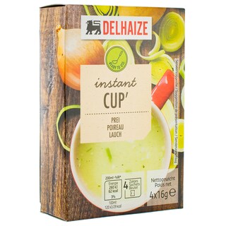 Delhaize | Supa instant de praz 4 bucati 4x16g