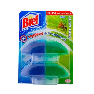 Bref | Odorizant toaleta Duo aktiv pine 2 bucati 2x60ml
