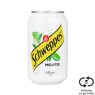 Schweppes | Bautura racoritoare Mojito 0.33L