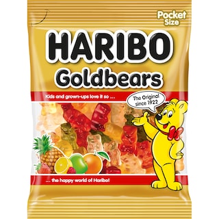Haribo | Goldbaren | Jeleuri cu aroma de fructe 100g