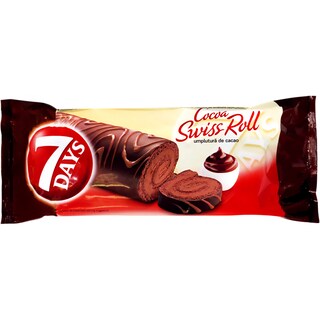 7Days | Swiss Roll | Rulada cu cacao si crema de cacao 200g