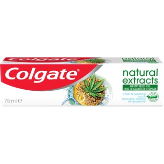 Colgate | Natural Extracts | Pasta dinti cu ulei de seminte de canepa  75ml