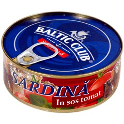 Sardine in sos de tomate 240g