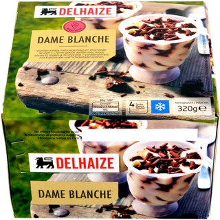 Delhaize | Inghetata Dame Blanche 4x135ml