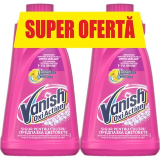 Vanish | Titan | Detergent lichid Pink 1l - 40% reducere la al doilea 2x1l