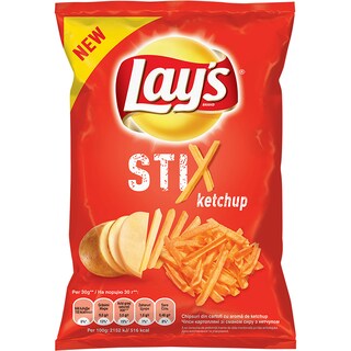 Lay's | Stix | Chipsuri din cartofi cu aroma de ketchup 100g