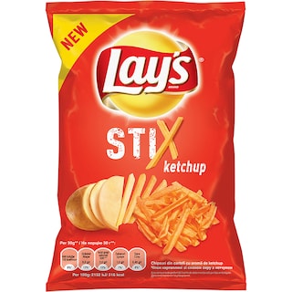 Lay's | Stix | Chipsuri din cartofi cu aroma de ketchup 100g