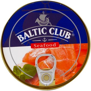 Baltic Club | File de somon afumat in suc propriu 240g