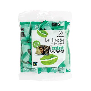 Oxfam | Dropsuri cu menta bio 100g