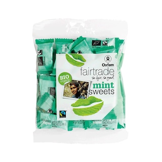 Oxfam | Dropsuri cu menta bio 100g