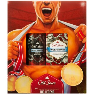 Old Spice | Pachet cosmetice Wolfthorn cu spray si lotiune afreshave 150ml+50ml