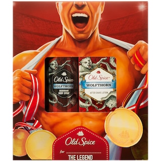 Old Spice | Pachet cosmetice Wolfthorn cu spray si lotiune afreshave 150ml+50ml