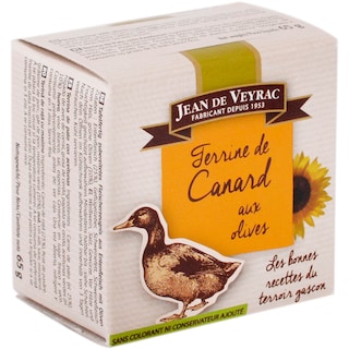 Jean De Veyrac | Terina de rata cu masline 65g