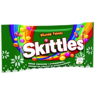 Skittles | Bomboane editie de iarna, cu arome de fructe si scortisoara 38g