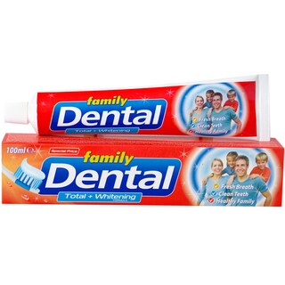 Dental | Pasta de dinti family Total + Whitening 100ml