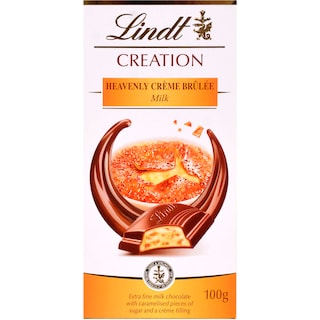 Lindt | Ciocolata Creme Brulee 100g