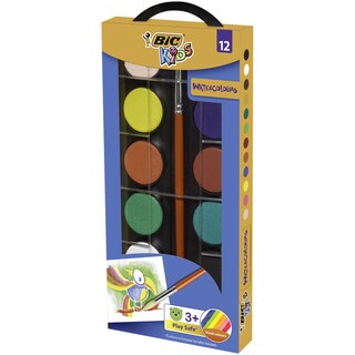 Bic | Acuarele 12 culori