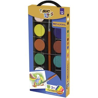 Bic | Acuarele 12 culori