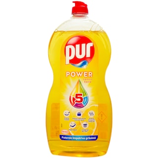 Pur | Power | Detergent lichid pentru vase Lemon Extra 1.35L